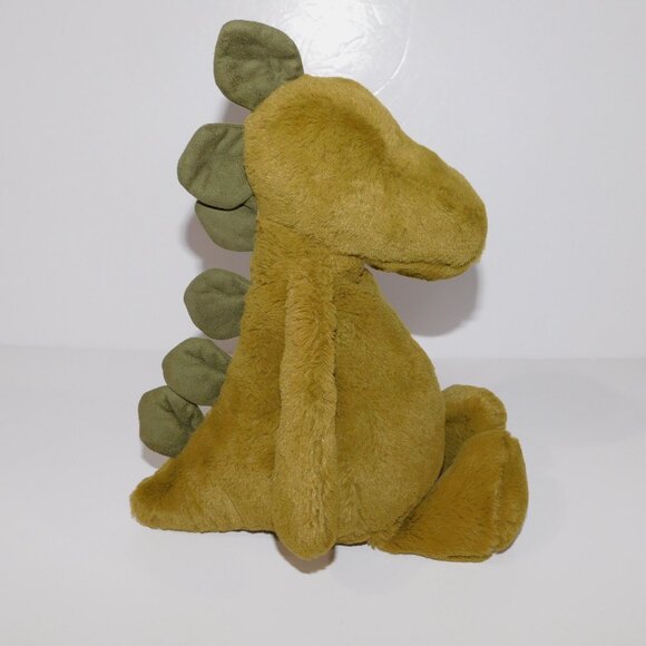 Jellycat Green Bashful Dino Medium 12" plush Stuffed Dinosaur Lovey - Picture 3 of 5